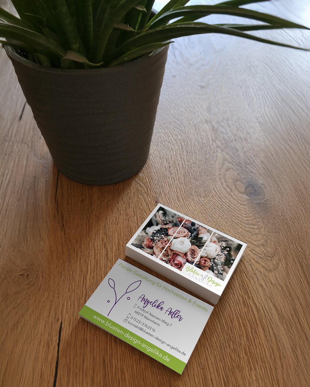 Visitenkarten Angelika