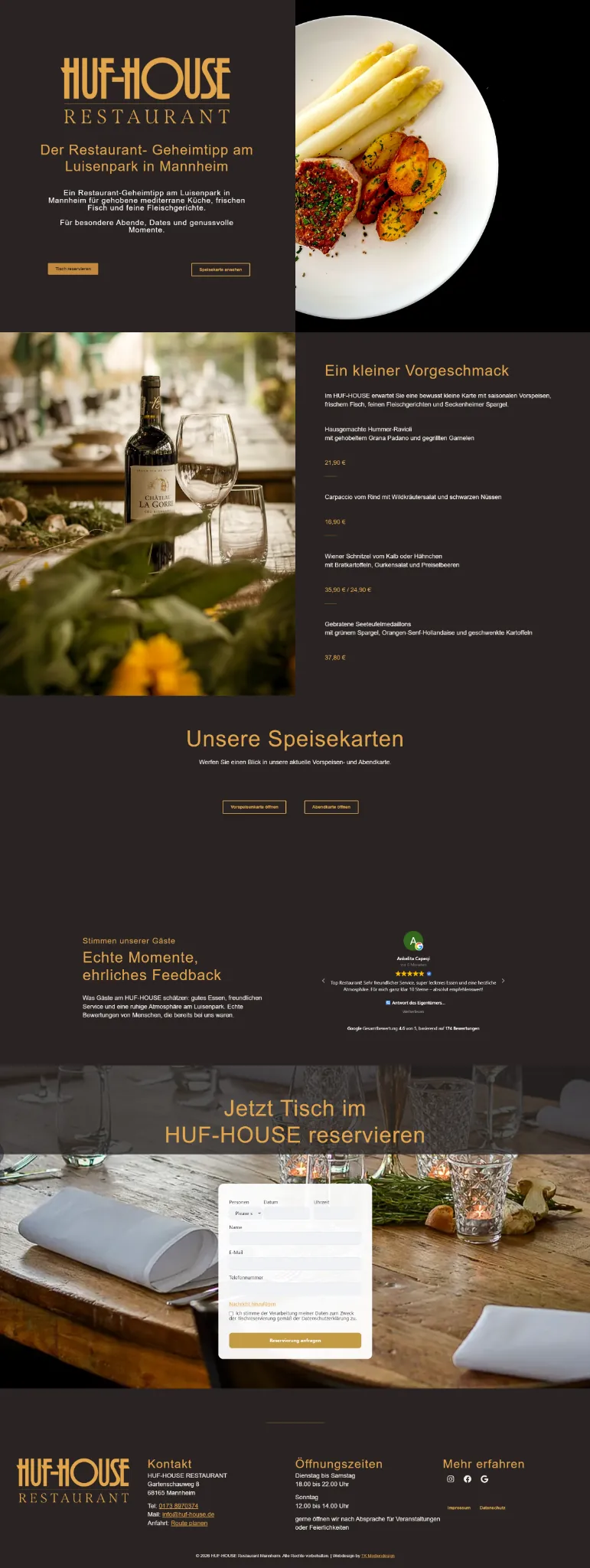Startseite von HUF-HOUSE